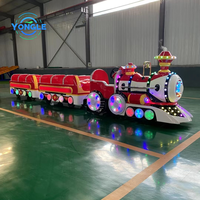 Train sans rails électrique moderne pour parc d'attractions, produit fabriqué en Chine, en vente