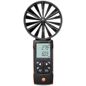 เครื่องวัดการไหลของอากาศและเครื่องวัดอุณหภูมิ Testo Vent 417 -ชุดสอบเทียบการไหลสำหรับการวัดการไหล 0554 4173 - Product Image 1