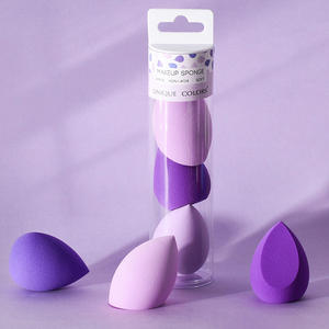 Éponge de maquillage lavable UNIQUE COULEURS, marque privée, pour un mélange parfait, personnalisable, sans latex, la meilleure éponge pour fond de teint - Product Image 3
