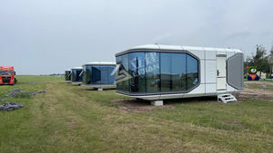 2026 Yeni Su Geçirmez Prefabrik Ev Tiny House Kabin Genişletilebilir Konteyner Karavan Çadır Kamp Çadırı Kapsül Otel Pod - Product Image 6