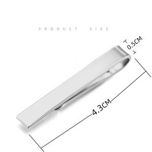 Custom High Quality Diy Pattern and LOGO Stainless Steel Tie Clip Blank Collar Clip Men's <b>Clothing</b> <b>Accessories</b> - Product Image 6