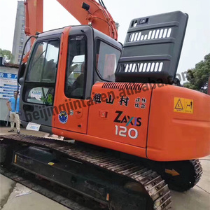 High Quality 2023 Model Hitachi ZX120 12 Ton Crawler Excavator Isuzu Engine Original <b>Paint</b> No Major Repairs Attachments Included - Product Image 5