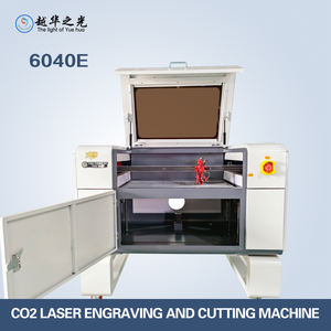 Yuehua Nieuwe 600*400 Co2 Lasergravure Snijmachine 50W 60W 80W 100W Ruida Controller Voor Hout Papier Multiplex Las Ai Dst - Product Image 2