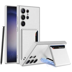 S24 Ultra Pickup Sac insérer Carte Étui En Cuir Pour <span class=keywords><strong>Samsung</strong></span> S24 Ultra Mobile <span class=keywords><strong>Téléphone</strong></span> - Product Image 1