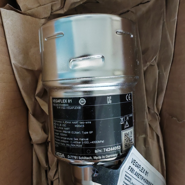 Germany Vega VEGAFLEX 81 TDR Sensor Continuous Level and Interface Measurement of Liquids FX81.AXETIFHX8MAX Guided Wave radar
