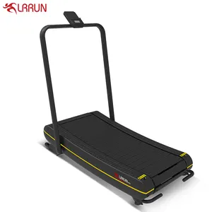 Mesin Berjalan Di Rumah Treadmill Tipis Lari Bebas Mandiri Bertenaga Rumah Treadmill Manual Melengkung Pabrik Langsung