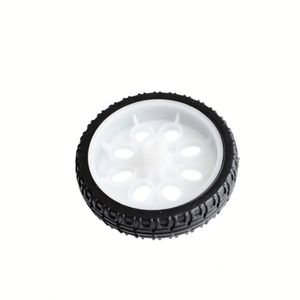 ล้อหุ่นยนต์ DIY ยาง TT มอเตอร์หุ่นยนต์ รถอัจฉริยะ แพลตฟอร์มรถ ของเล่นออกแบบอิเล็กทรอนิกส์ 521 - Product Image 4