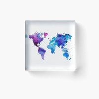 Supports d'affichage de plaque signalétique en acrylique transparent de luxe personnalisé Blocs acryliques transparents personnalisés