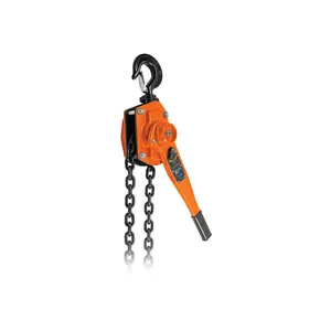 Palan à levier Truper 3 tonnes Palan à chaîne en acier à commande manuelle avec chaîne G80 Charge de test de 1.5 tonnes - Product Image 1