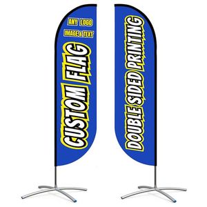 Banderas de Playa Promocionales para Publicidad Exterior con Logotipo de Doble Cara, Banderas con Base para Ferias Comerciales y Conferencias - Product Image 2
