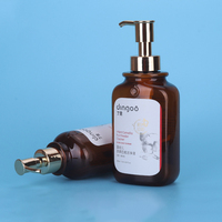 Bouteilles de Gel douche de luxe pour animaux de compagnie de 380ml, bouteilles de savon liquide pour le lavage des mains