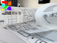 Película Mate para Plotter, Duradera y Antiestática, Ideal para Impresiones de Gran Formato CAD y Arquitectónicas