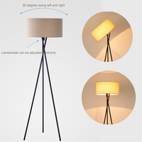 Lampadaire Scandinave Led Salon Chambre Vertical Lampe De Chevet Mur Coin Lampadaire Lampe De Table Canapé Lumière D'ambiance