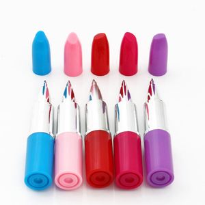 Cute Great Promotion <b>Multi</b> <b>Color</b> Lipstick <b>Pen</b> With OEM Rose Stationery High Quality Shape Custom Ball Ballpoint for Girls - Product Image 6