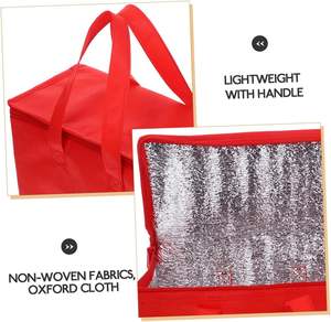 Meilleures ventes, sac d'expédition en aluminium thermique réutilisable, étanche, populaire, pour les lettres, les courses, le transport d'aliments, le supermarché - Product Image 4