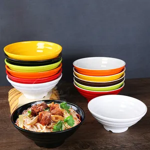 Top sponsor listing ramen bowl with chopstick A5 Good Quality ramen bowl set matt black and color mixture