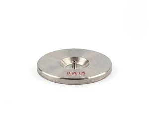 Disco de Pulido Manual de Fibra Óptica para Conectores LC/PC, Acero Inoxidable S136, Diámetro de 1.25 mm - Product Image 1