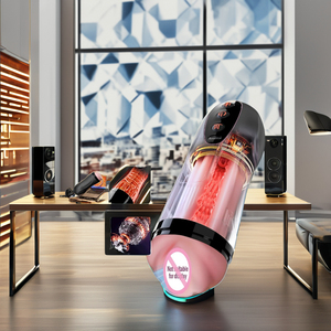 Masturbatore Automatico per Uomini con 10 Modalità di Vibrazione, in TPE, Silenzioso e Realistico, con Funzione di Riscaldamento e Aspirazione, OEM ODM - Product Image 3