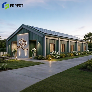 Heavy Duty Metal <b>Frame</b> Steel Structure Warehouse Worship Center Industrial Prefab Supplier Wholesale - Product Image 1