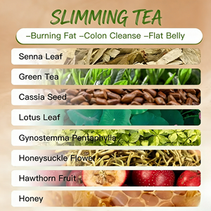 ชาสมุนไพรดีท็อกซ์ลดน้ำหนักสูตร OEM ผสมใบมะขามแขก เมล็ดขี้เหล็ก ใบบัวหลวง 28 ซอง ช่วยลดน้ำหนัก - Product Image 5