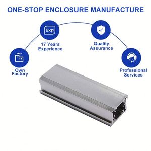 Split Led Driver Electronics <b>Enclosure</b> Manufacturers Custom PCB Cnc Machined Extrusion Aluminum Profile Led Light Box Case - Product Image 6