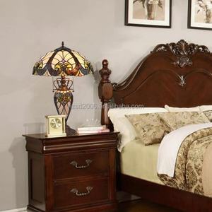 Lampe de table Tiffany Antique en verre teinté artistique de 16 pouces, économie d'énergie, installation facile, lustre suspendu pour salle à manger, style européen - Product Image 2