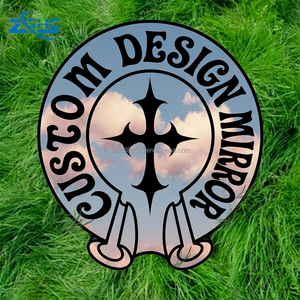 <span class=keywords><strong>Specchio</strong></span> Anime Fatto <span class=keywords><strong>a</strong></span> Mano Infrangibile e Durevole, Forma Irregolare, Specchi Decorativi Vintage per Regalo - Product Image 2