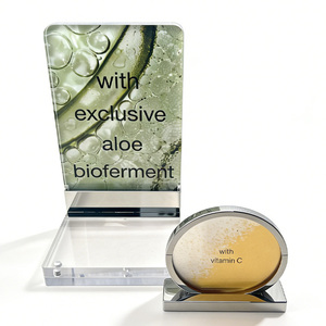 Exhibidor de Acrílico Ecológico y Sencillo Personalizado para Productos de Cuidado de la Piel para Tiendas de Belleza - Product Image 1