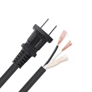 Cable de alimentación nominal de 10A/ 250V, 3 núcleos, cable de enchufe