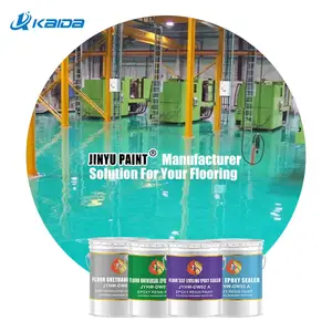 High Glossy solvent Free Self-leveling Floor Epoxy Paint High Gloss Floor Coatings Liquid Solid Coating Paint