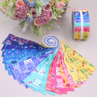 Bandes de courtepointe 100% coton tissus 20 40 pièces rouleau de gelée en gros tissu fait main Patchwork couture pour bricolage couture Art artisanat