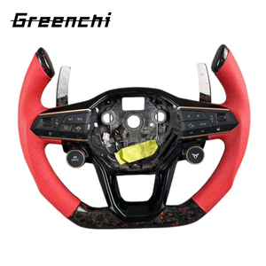 <span class=keywords><strong>Volant</strong></span> de course en fibre de carbone très vendu, adapté aux <span class=keywords><strong>SEAT</strong></span> <span class=keywords><strong>Leon</strong></span> MK3 <span class=keywords><strong>FR</strong></span> Cupra Ibiza Sports <span class=keywords><strong>Volant</strong></span> Carbone Volante Cupra - Product Image 4