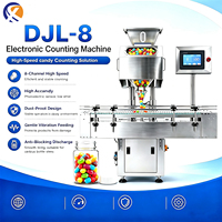 Machine de comptage automatique industrielle DJL-8 avec moteur 220V, 8 fonctions de comptage, équipement efficace pour la production de comprimés