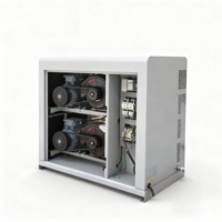 Compresseur à vis silencieux 2kw 2.2kw 3kw pour hôpital, bus, camion, soufflage de bouteilles