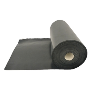 Film de construction en polyéthylène noir de 150 microns <span class=keywords><strong>Protection</strong></span> des sols en <span class=keywords><strong>vinyle</strong></span> pare-vapeur - Product Image 3