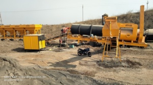 Nueva planta de mezcla de tambor de asfalto caliente continuo para mezcladores de lotes de construcción de carreteras para plantas de fabricación bomba de motor esencial PLC - Product Image 5