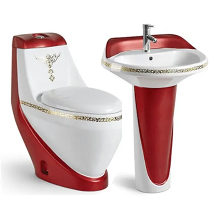 Сделано в Китае, керамический роскошный Туалет и раковина для ванной комнаты