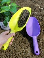 En gros, pelles et bêches en plastique de qualité industrielle pour terreau de bonsaï japonais, pelles à sable et à neige, pelles de jardin à manche pour enfants