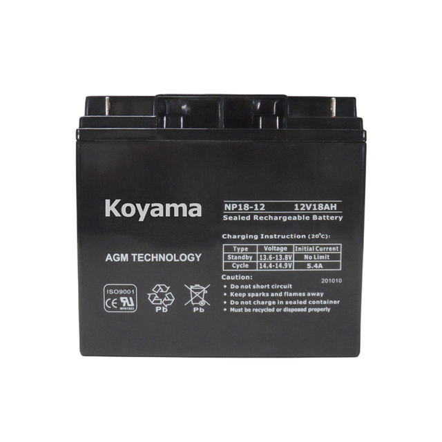 NP18-12 Lead Acid Battery 12V 100AH Maintenance Free VRLA AGM Sealed Type for UPS Boats and Toys Lithium Ion Storage