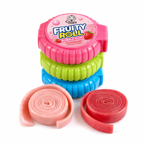 Vente en gros OEM de <span class=keywords><strong>chewing</strong></span>-<span class=keywords><strong>gum</strong></span> en rouleau Halal, saveur fruitée, grande taille, personnalisable avec étiquette privée - Product Image 3