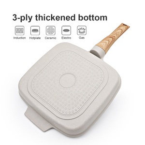 Sartén de Alta Calidad de 26 cm, Resistente, Personalizada, de Aluminio Fundido con Revestimiento Antiadherente, para Asar Carne, Apta para Cocina de Inducción - Product Image 6
