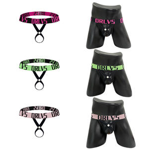 <span class=keywords><strong>ORLVS</strong></span> Nuevo Estilo Ropa Interior Sexy para Hombres Gay Tanga Anillo para Pene - Product Image 4
