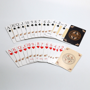 Custom Logo Personalized Printing Waterproof Playing Cards Rounded Corners Glossy Finish 54 <b>Paper</b> Advertise Poker Cards - Product Image 2