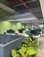 Panneau Acoustique Décoratif pour Bureau et Maison, Panneau Acoustique Suspendu en Polyester, Baffle Acoustique de Plafond en Polyester