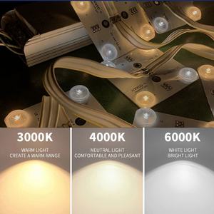 사용자 정의 <span class=keywords><strong>Led</strong></span> 빛 모듈 24V 12V 하이 라이트 효과 모듈 렌즈 더블 컬러 <span class=keywords><strong>Led</strong></span> 모듈 표시 6000K 4000K 3000K 조명 - Product Image 3