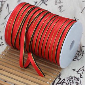 Cheongsam en tissu de bande d'emballage de <span class=keywords><strong>bonne</strong></span> qualité avec ruban de tuyauterie Vêtements le long de la bouche d'accessoires décorés à la main Col tricolore sans fer - Product Image 3