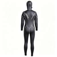 Combinaison de plongée semi-sèche en néoprène 5 mm YONSUB avec logo personnalisé pour femmes, de haute qualité, chaude, respirante, à capuche, intégrale, pour la plongée et la pêche sous-marine