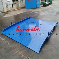 Rampe de conteneur robuste CE 22000LBS pour chariot élévateur rampes de déchargement pour entrepôt