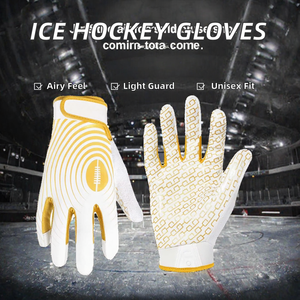 Ice Hockey <b>Gloves</b> 8" to 14" Adult Youth Winter Lightweight Breathable Unisex for Hockey Players Kids Junior Senior - Product Image 2