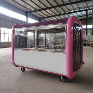 Carrito de Venta de Hot Dogs Personalizado, Camión de Comida Rápida con Certificación CE, Remolque Móvil para Restaurante al Aire Libre - Product Image 2